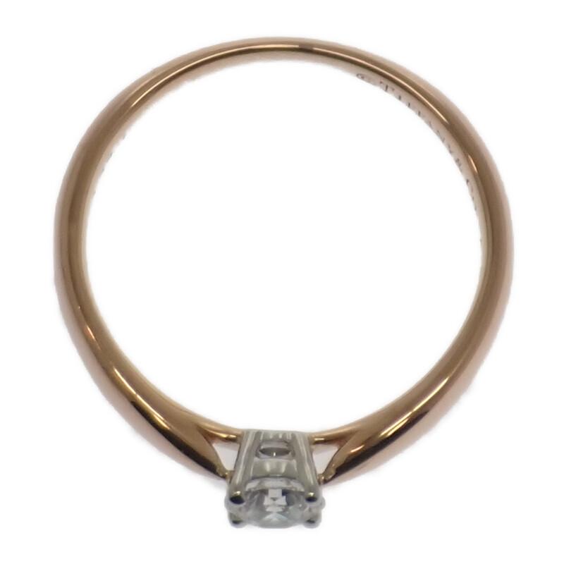 TIFFANY&Co.  #9(JP Size) Ring K18 Pink Gold/Pt950Platinum Women