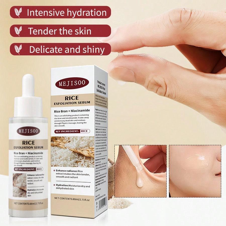 1PC Rice Exfoliating Essence,Tender The Skin ,Delicate And Shiny,Intensive Hydration,Deep Hydration