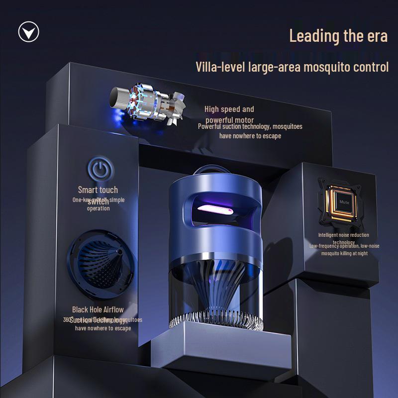 USB Silent Mosquito Killer Lamp: Strong Indoor Attraction and Outdoor Night Light
