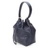 Used COACH Shoulder Bag F35684 leather Navy Shoulder