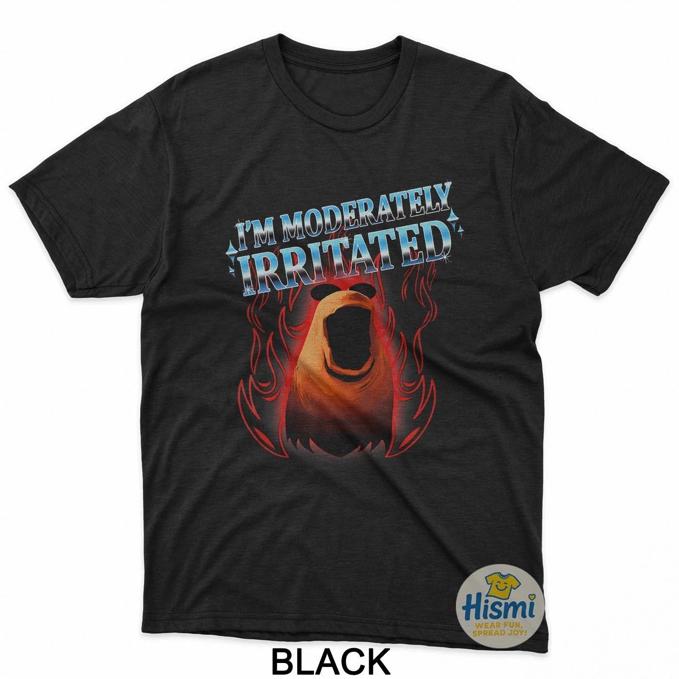 I M Moderately Irritated Marcus The Worm Funny Meme T-Shirt S