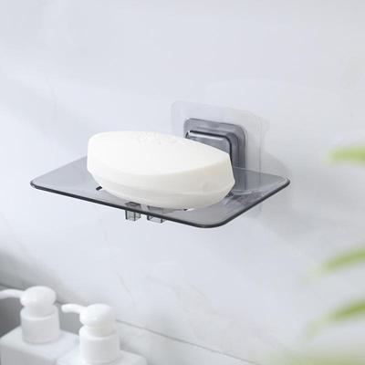Soap Dish Shelves For Bathroom Rack Toilets Holder Wall Organizer Suction Cup Shower Storage And Organization Accessories