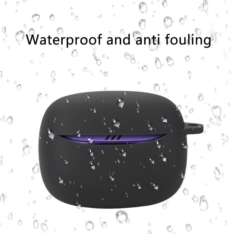Husă de protecție ergonomică tip manșon pentru căștile wireless Tune Buds 2, anti-alunecare, rezistentă la praf și apă, piele anti-alunecare
