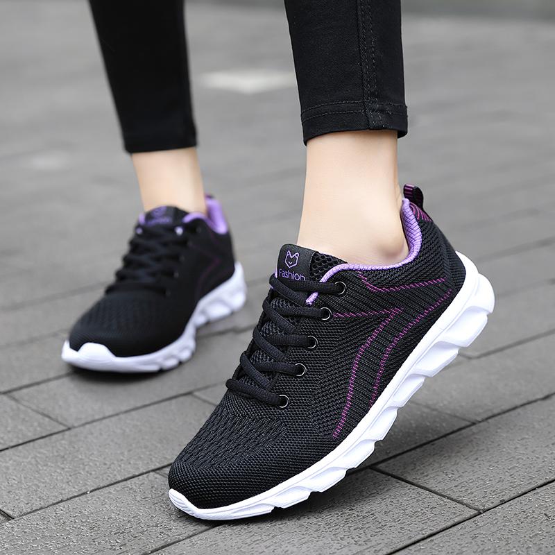 

Spring and summer sports shoes running shoes mesh breathable lightweight travel shoes student soft-soled casual shoes 42