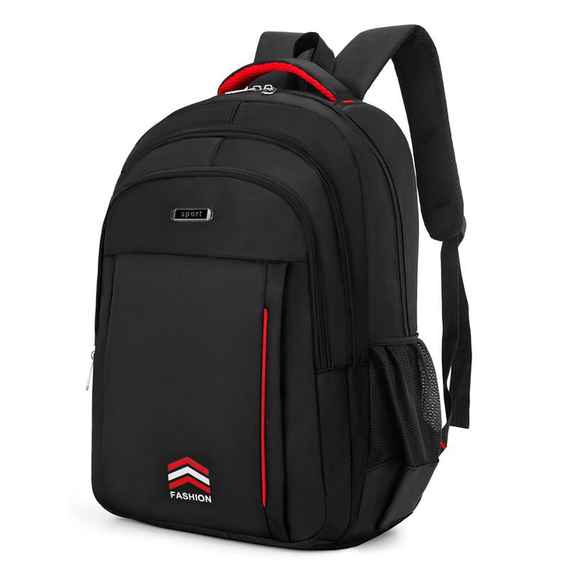 

Minimalist Style Backpack Outdoor Large Capacity Leisure Travel Schoolbag Bag красный