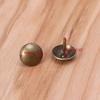 100 Pcs Furniture Upholstery Nail Antique Bronze Decorative Tacks Round for Head Pushpin for Sofa Home DIY Decor Hardwar