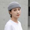 Fashion Elegant Style Mesh Breathable Beret Casual Knitting Hard Melon Peel Hat Stiff Brim Lightweight Sun Hat Outdoor Use
