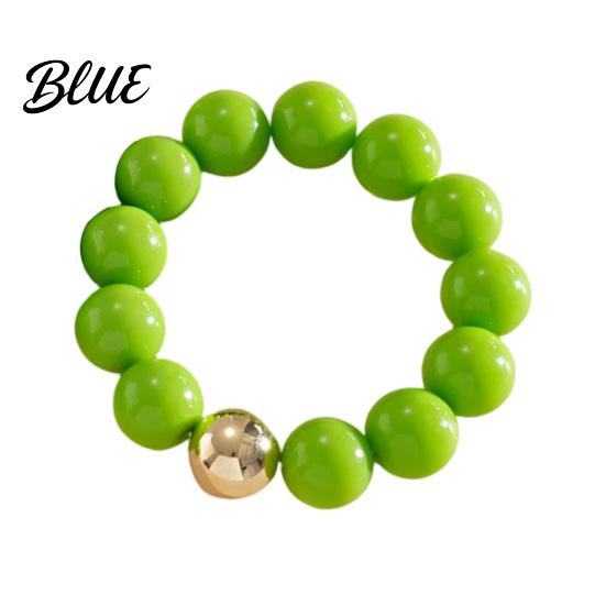 Ladies Bracelet Beaded Jewelry for Women Acrylic Big Beads Choker