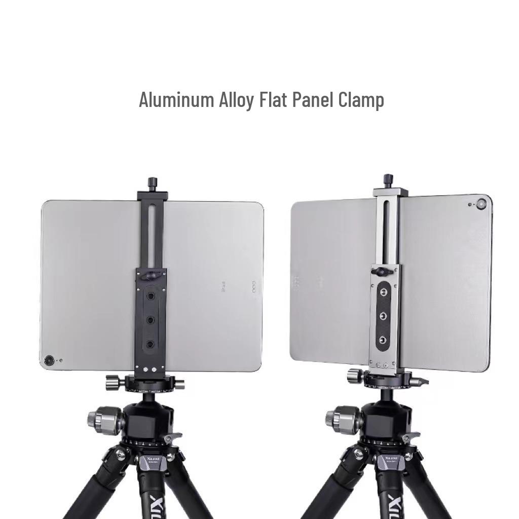 XS22 Extension Pole Tripod & Selfie Stick with Metal Tablet Phone Clip