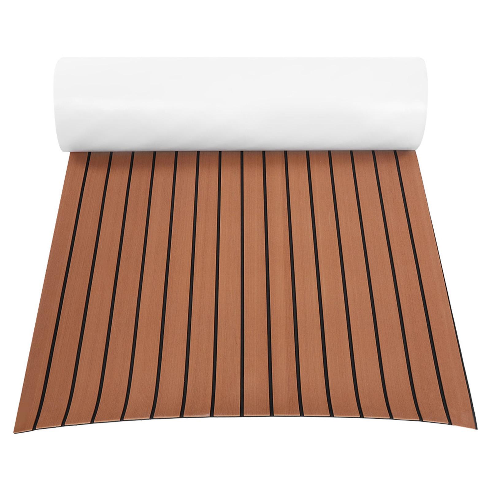 

Dark Brown EVA Teak Decking Sheet Boat Flooring Fit for Yacht
