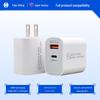 PD20W Dual-Port QC3.0 Charger A+C, US/EU Standard