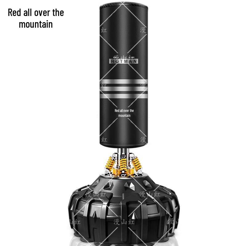 Heavy-Duty Vertical Boxing Sandbag with Hydraulic Damping