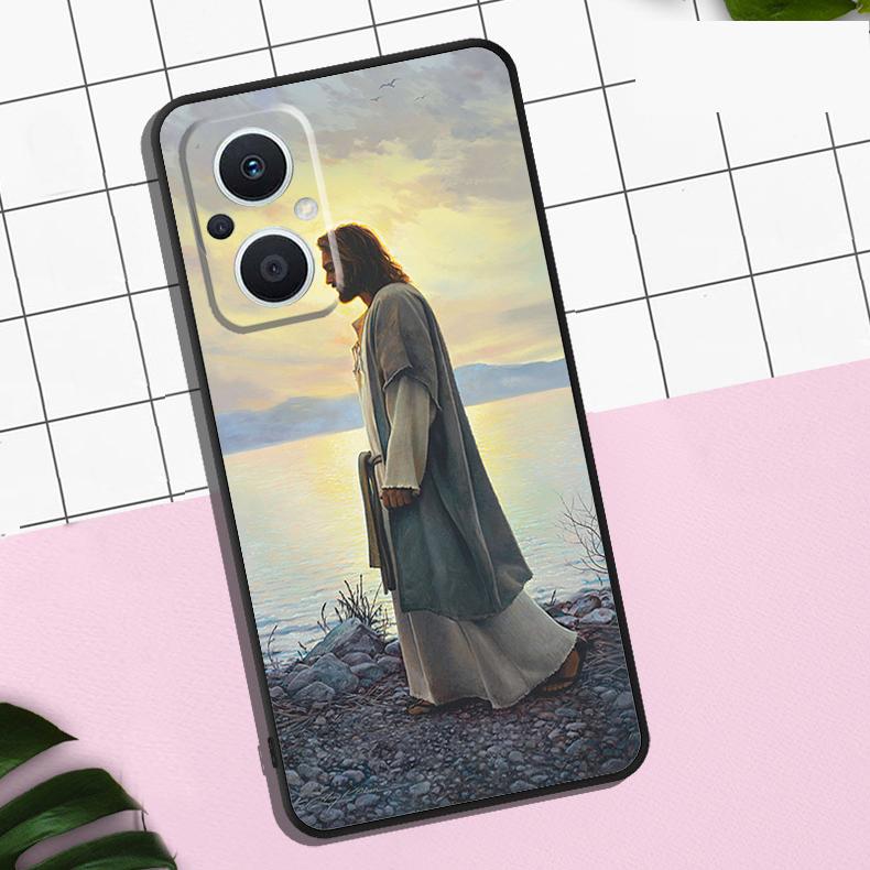 Divine Mercy Jesus Case For OPPO Reno 13F 12F 11F 8T 7 8 10 11 12 13 Pro OPPO Find X8 X6 Pro X3 X5 Lite Cover