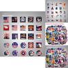 100 Stück Amerika USA Flagge Trump Aufkleber Laptop Fahrrad Autos Wasserdicht Skateboard