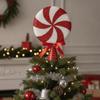 Romantic Candy Christmas Tree Topper Colorful Icing Design Festival Party Scene Decoration  Mall