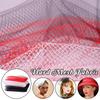 Hard Mesh Fabric Hollow Out Mesh Veil Styling Design Sewings Cloth Bridal Headdress Wedding Decoration DIY Materials