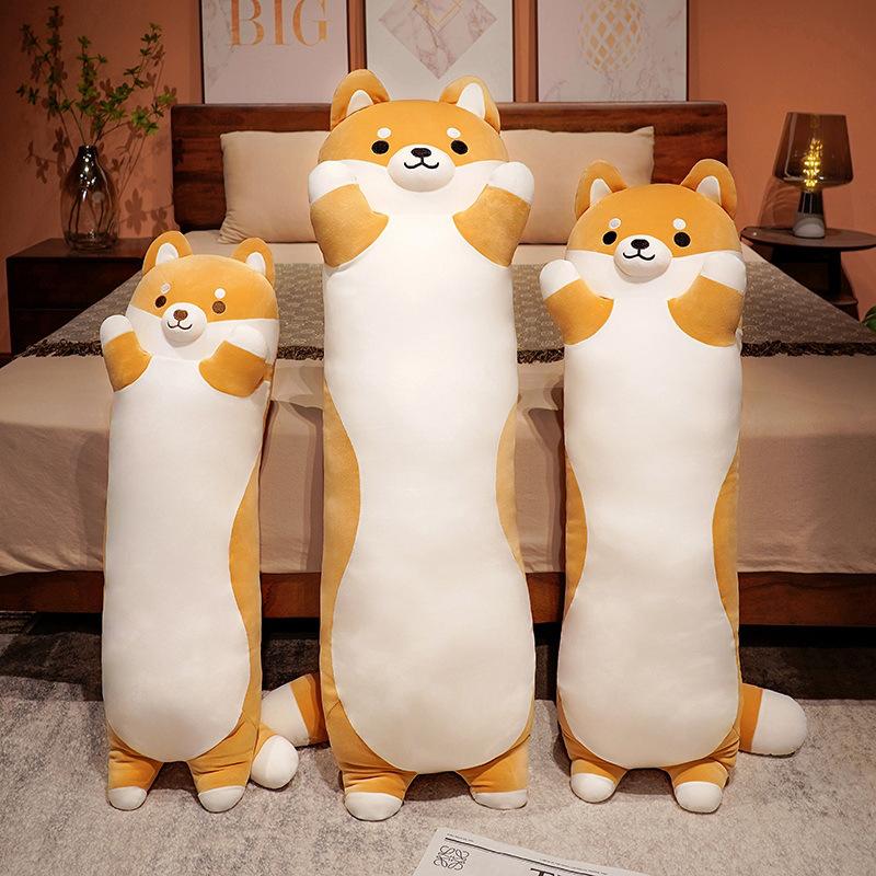 Cute Soft Shiba Inu Doll Plush Toy Large Shiba Inu Doll Children Sleeping Soothing Pillow Muppet Doll