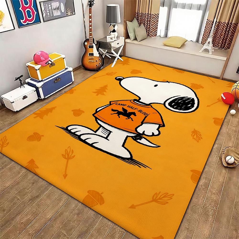 Snoopy Patriotic Parade Theme Rug Durable Stainresistant Easyclean Carpet For Kids Bedroom Play Area Home Party Decor Christmas Gift