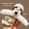 Cute Large Plush Panda Hair Clip for Women - Claw Clip Style for Autumn & Winter