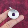 Purple Flash Labradorite Jewelry, 925 Solid Sterling Silver Pendant Handmade Gemstone Jewelry, Gifts For Wife Brand New Pendant