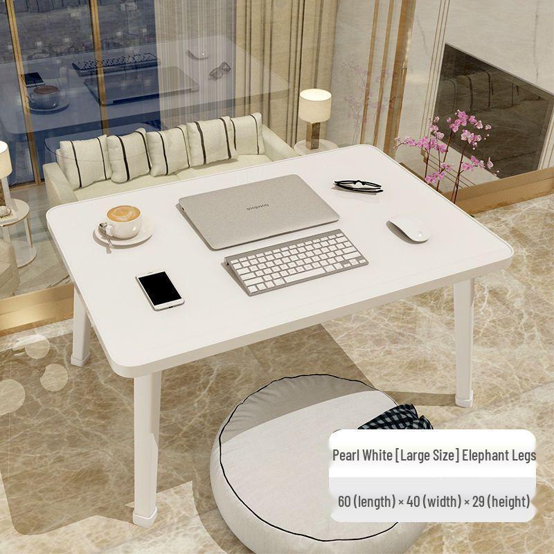 Folding Bedside Student Desk: Compact, Versatile Table for Bedroom or Dorm
