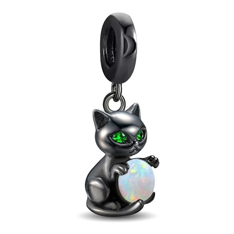 Kupfer Phantom Halloween Kürbis Anhänger Passend für DIY Armband Armreif Geschenk Hohe Qualität Feiner Schmuck Für Frauen