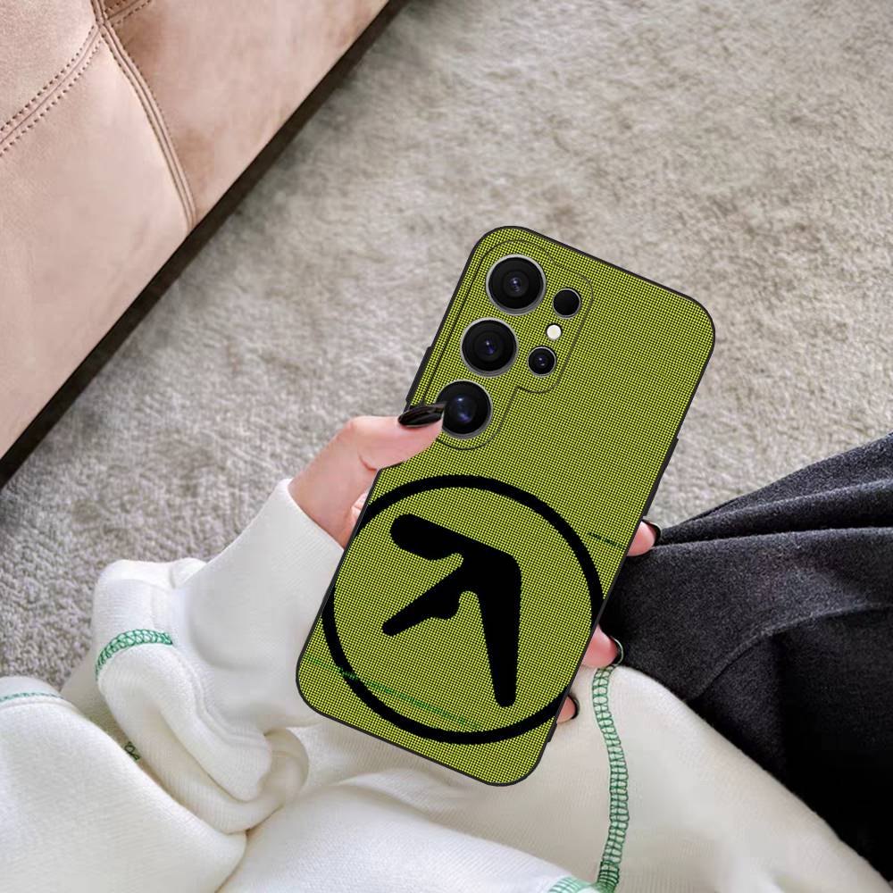 A-Aphex Twin Symbol Phone Case For Samsung S 24 fe 25 Ultra plus 20 lite 21 30 22 23 24 22 Ultra 5G Fundas