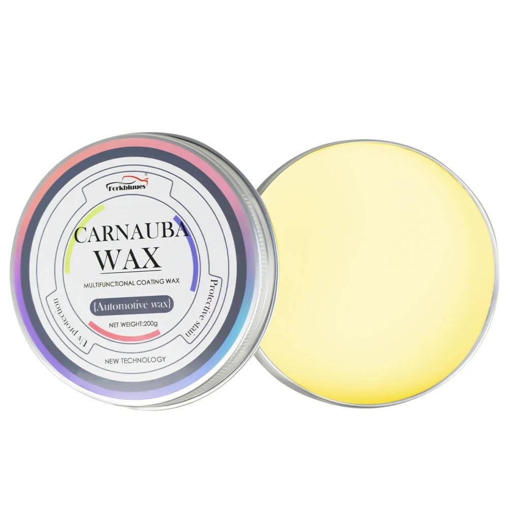 

Карнаубская паста Автомобильный воск Воск для ухода за лакокрасочным покрытием Бразильский полировальный воск Паста с высоким глянцем и супергидрофобным покрытием Остекление