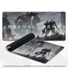 Dunkle Industrielle Mecha Kampf Kunst Druck XXL Großes Mauspads Rutschfeste Schreibtischmatte Für Gaming Arbeiten Büro PC Tastatur Schreibtisch Dekor