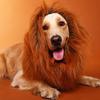 Fancy Pet Costume Lion Mane Wig For Cats And Dogs Premium Quality Halloween Cosplay