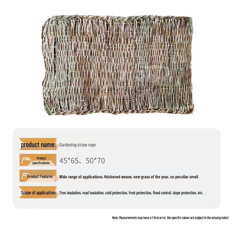 Straw Woven Flood Control Bag & Mat