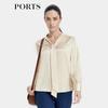 Ports Women's Scarf-Collar Blouse