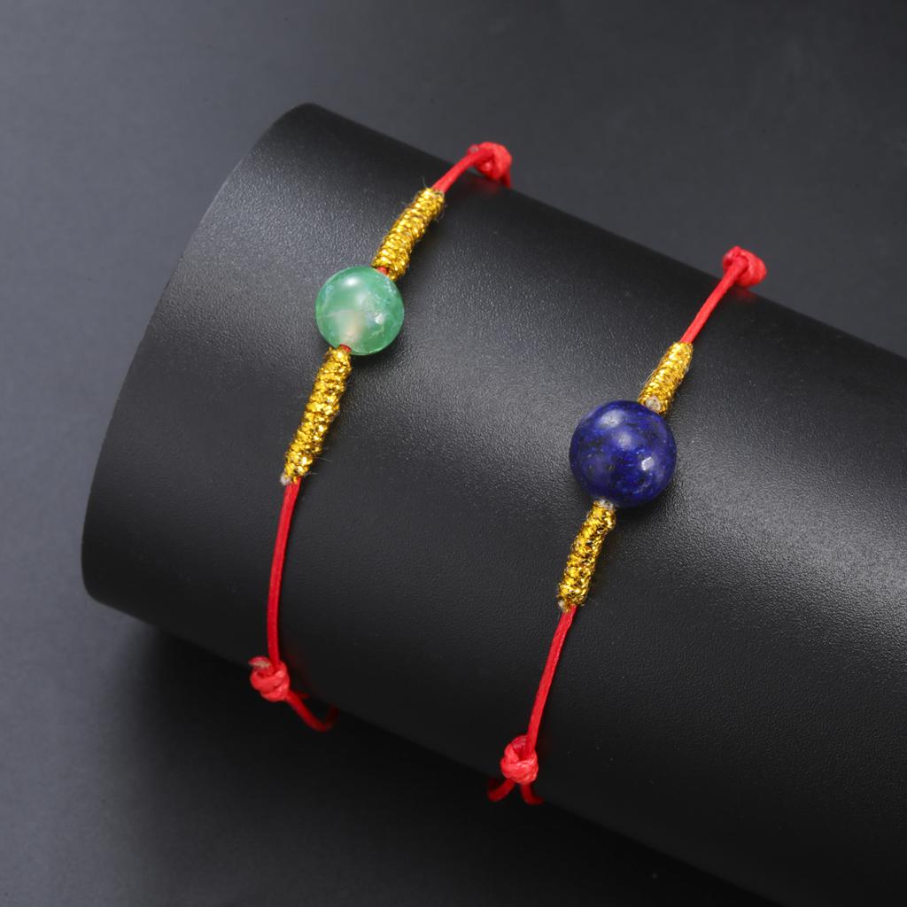 My Shape Beads String Handmade Bracelet for Women 2025 New Fashion Simple Rope Bracelets Lucky Amulet Jewelry for Men