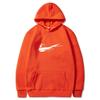 Herren Damen Kapuzenpullover Winter Fleecegefüttert Oversized Lässig Sportbekleidung Langarm Baumwollmischung