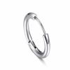 Korean Style Titanium Steel Star Anti-Allergy Earrings - Stainless Steel Ear Clips and Hoops Jewelry