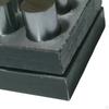 5 / 7 Holes Assorted Size Disc Cutter Set With Round Metal Punches & Block For Jewelry Making