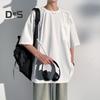 Men T-Shirt Sports Tees Round Neck Short Sleeve Solid Color Loose Fit Soft Breathable Summer Casual Tops Daily Wear