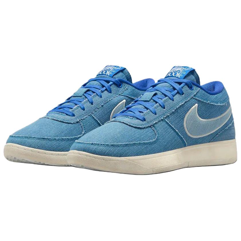 New Nike Book 1 Anti Slip Wear Resistant Low Top Basketball Shoes Men's Blue IH0892-900