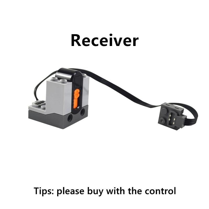 Technical Motor Parts Building Block Compatible Technical Mechanical Group MOC PF Power Function Upgrade XL-M-Servo Motor Leduo