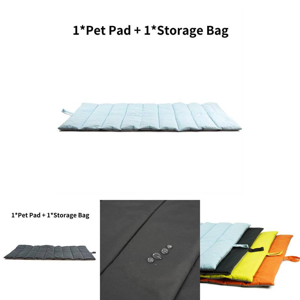 Premium Waterproof Outdoor Pet Mat Foldable Travel Dog Cushion With Storage Bag For Easy Carrying