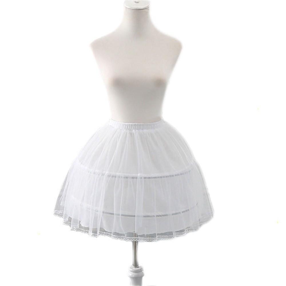 Elastic Waist Crinoline Underskirt 42cm Ball Gown Underskirt Lolita Petticoat Party Dance