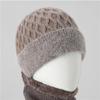 Winter old hat women's warm ear protection wool hat fleece knitted hat cold hat