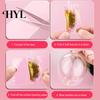 Funny Nano Bubble Tape 1 Set 300CM Toy with Straw Charm Sticker Inflator High Elasticity Tweezer Adhesive Stress Relief DIY Craft Making Kit Children