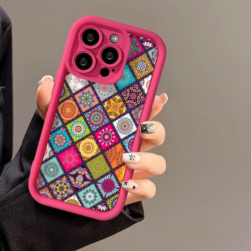 Color Totem for iPhone17 Mobile Phone Case Apple 17promax New 2026 Fine Hole 13/12 Factory X