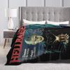 Hellraiser Pinhead Blanket Fleece Print Breathable Super Soft Throw Blankets for Bedding Outdoor Bedding Throws