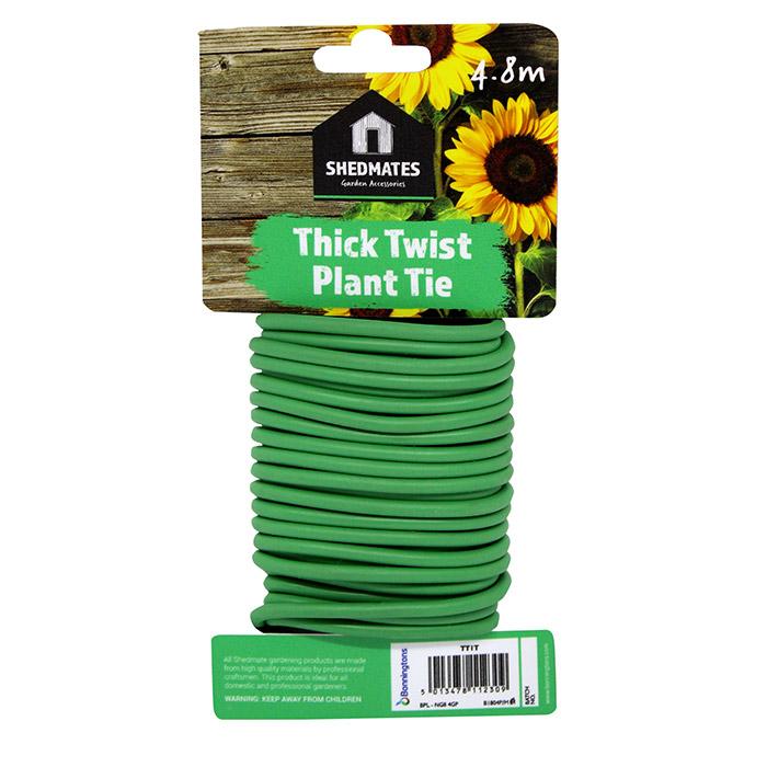 Kingfisher Thick Twist Plant Tie 4.8m