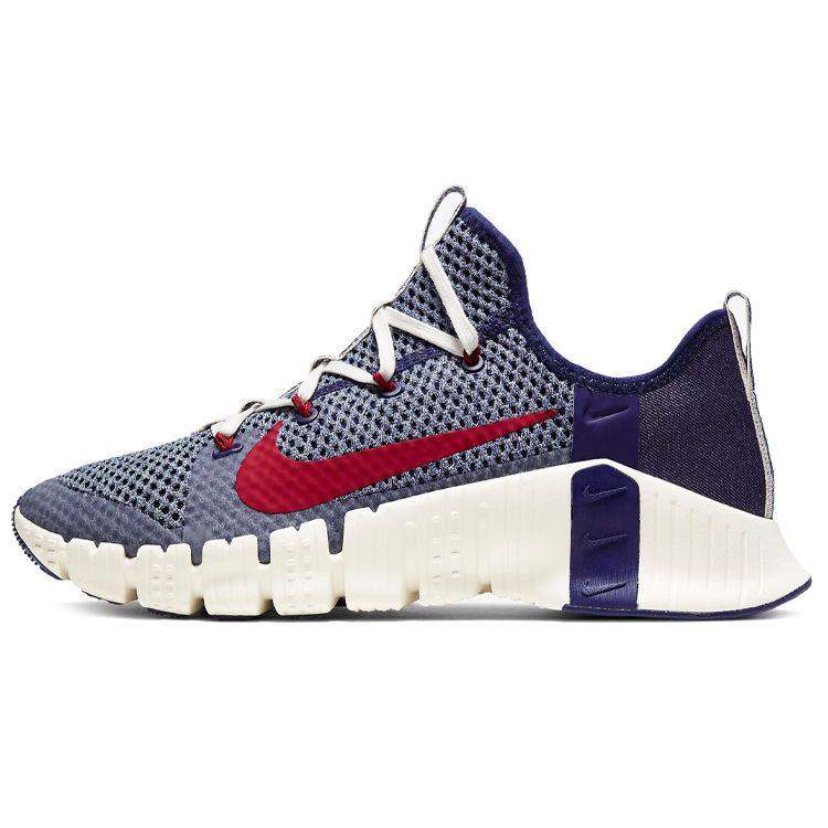 

Кроссовки унисекс Nike Free Metcon 3 AMP Deep Royal Blue Sail Gym-Red CV9341-461