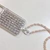 Beaded Crossbody Phone Chain Diagonal Lanyard DIY Mobile Phone Chain  Bag Straps