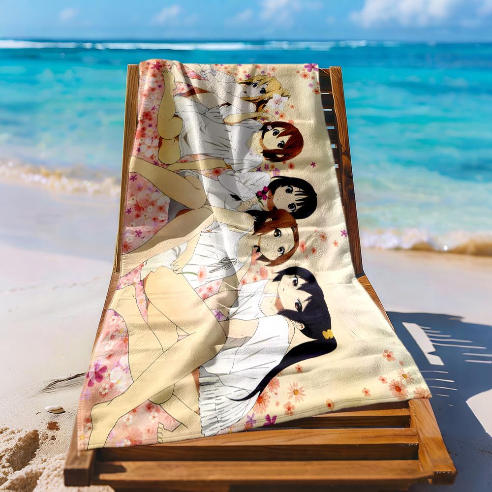Pool Party Beach Towel Soft Durable Quick-Dry Comfortable Lightweight Suitable for Swimming, Gym, Camping, Yoga Vacation