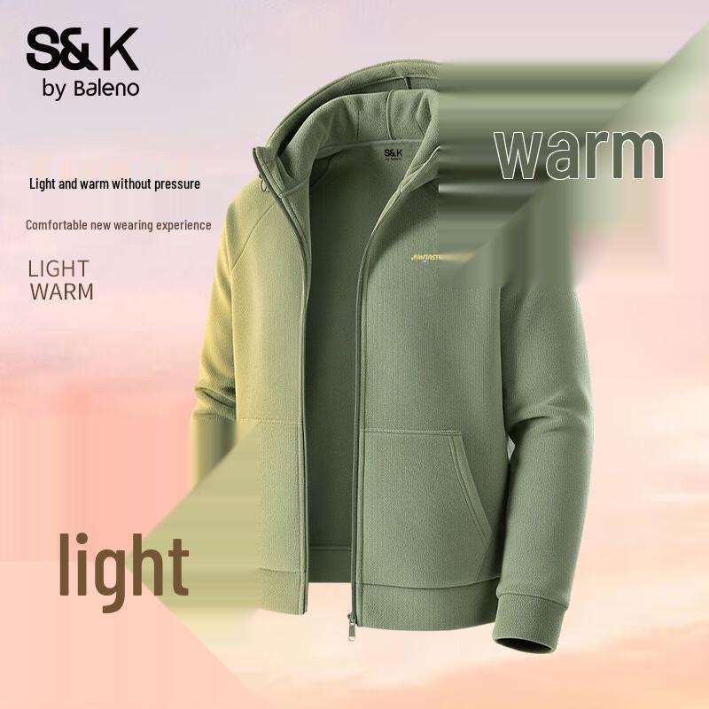 Baleno Men's S&K Plush Fleece Lined Winter Jacket